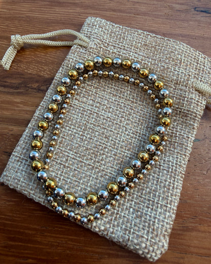 Pulsera Bicolor Set