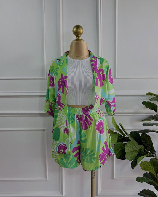 Conjunto Multicolor Verde
