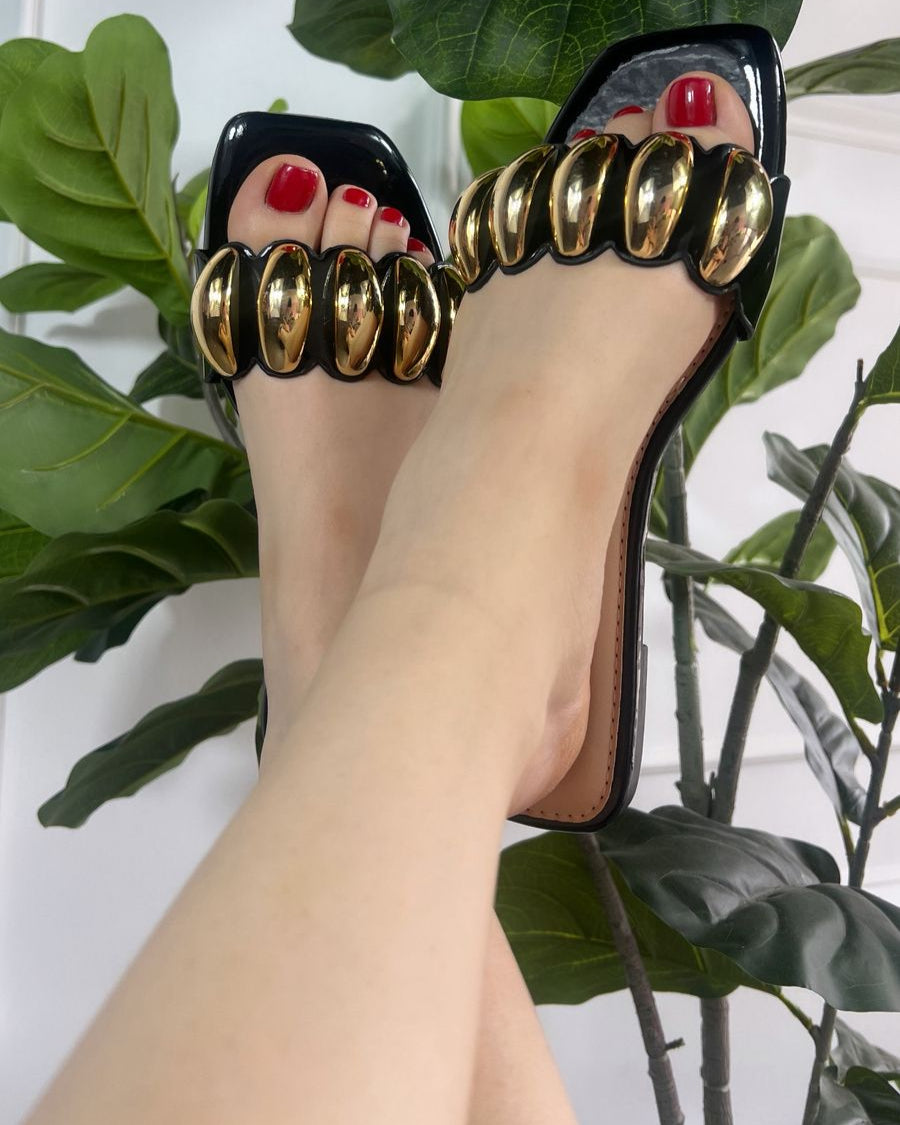 Sandalia Chunky Black