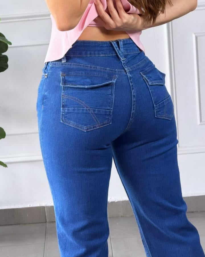 Jeans Wide Leg Vibrant
