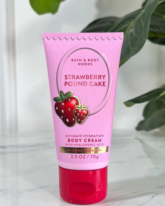 Crema Chica Strawberry Pound Cake